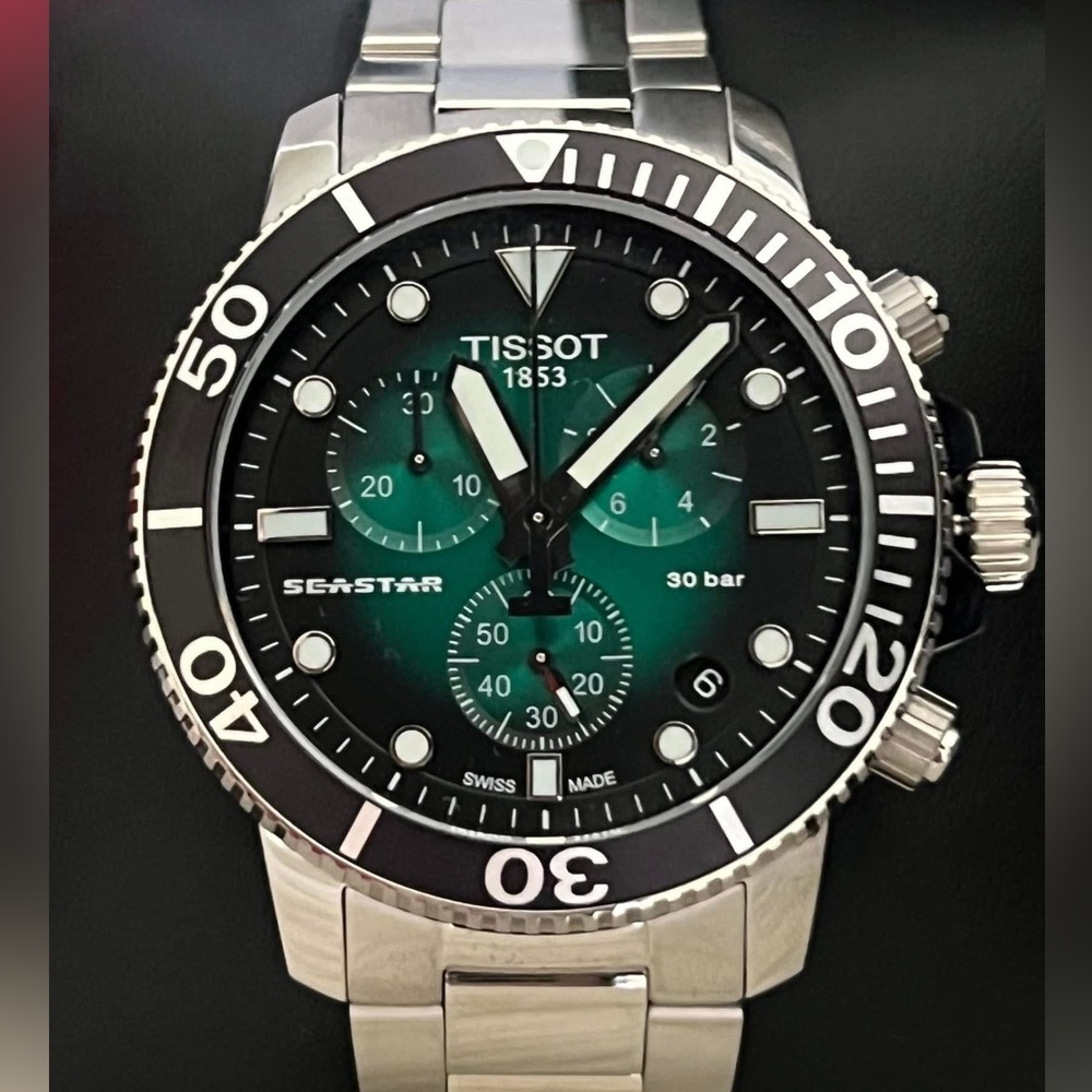 T120.417.11.091.01 - Tissot Men’s Seastar 1000 Quartz Chronograph Watch